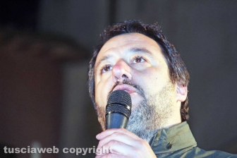 Matteo Salvini a Viterbo