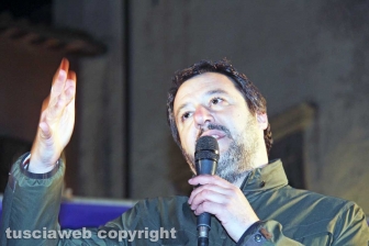 Matteo Salvini a Viterbo
