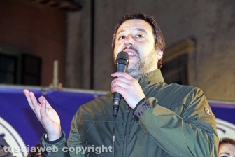 Matteo Salvini a Viterbo