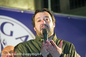 Matteo Salvini a Viterbo