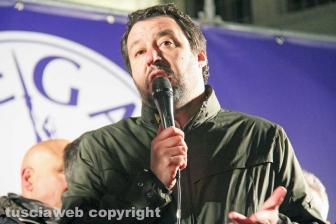 Matteo Salvini a Viterbo