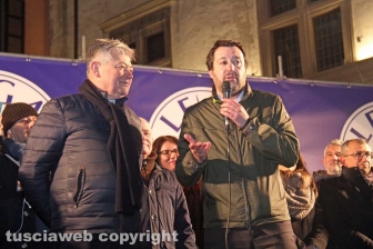 Matteo Salvini a Viterbo