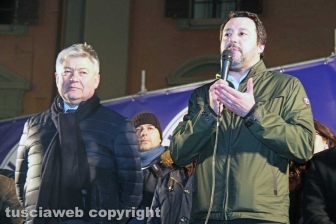 Matteo Salvini a Viterbo