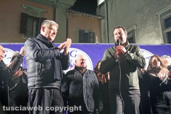 Matteo Salvini a Viterbo