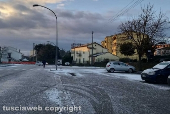 Fiocchi di neve a Montefiascone