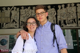 Viterbo - Maturità 2019 - Studenti del liceo Buratti