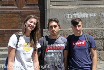 Viterbo - Maturità 2019 - Studenti del liceo Ruffini