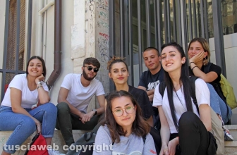 Viterbo - Maturità 2019 - Studenti del liceo Buratti