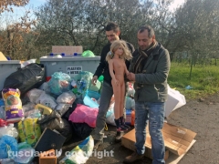 La discarica a Bagnaia