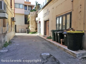 Terracina - La sede legale della Mediacom in via Fontana Vecchia