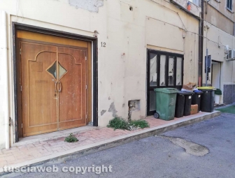 Terracina - La sede legale della Mediacom in via Fontana Vecchia