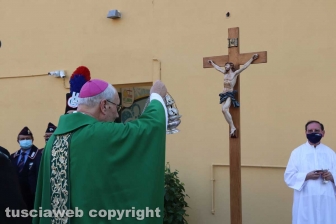Viterbo - Cerimonia per ringraziare gli operatori sanitari del Belcolle