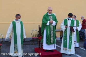 Viterbo - Cerimonia per ringraziare gli operatori sanitari del Belcolle