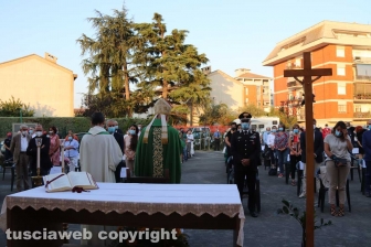 Viterbo - Cerimonia per ringraziare gli operatori sanitari del Belcolle