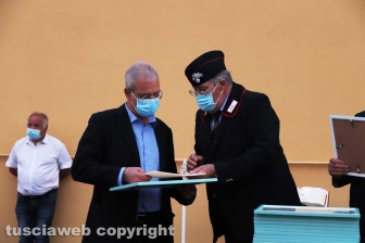 Viterbo - Cerimonia per ringraziare gli operatori sanitari del Belcolle
