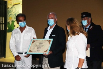 Viterbo - Cerimonia per ringraziare gli operatori sanitari del Belcolle