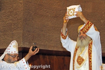 Messa copta in cattedrale