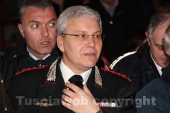 Il comandante provinciale dei carabinieri Gianluca Dell\'Agnello