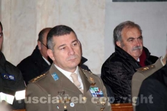 L\'assessore Simeone in chiesa