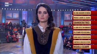 Michela Meschini ai Soliti ignoti