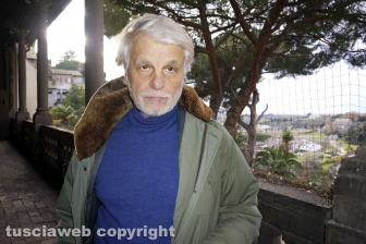 Viterbo - Michele Placido a Palazzo dei Priori
