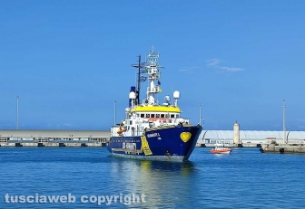 Civitavecchia - Ong Humanity 1 in porto