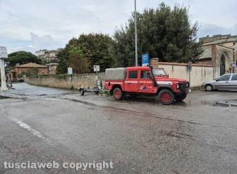 Capodimonte - Vigili del fuoco sul posto
