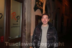 Mingo di Striscia la notizia a Viterbo