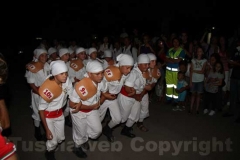 Il trasporto della minimacchina di Santa Rosa del Pilastro