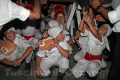 Il trasporto della minimacchina di Santa Rosa del Pilastro