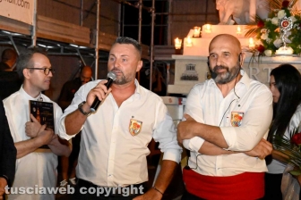 Santa Rosa - Viterbo – Rosa Virtutis illumina e incanta il quartiere Santa Barbara - Daniele Paiolo e Gianni Bertoccini