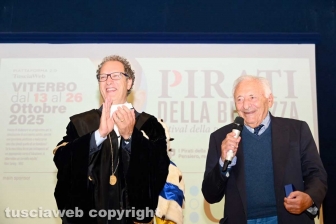 Unitus - Giulio Rapetti Mogol ai Pirati della Bellezza - Il rettore Stefano Ubertini