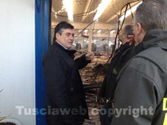 Paolo Muroni sul posto
