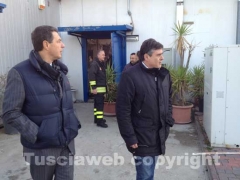 Muroni con il sindaco Giulio Marini