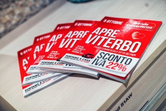 Mondo Convenienza a Viterbo, la festa e lo store