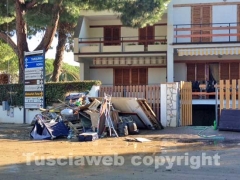 Montalto a cinque giorni dall\'alluvione