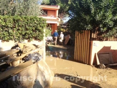 Montalto a cinque giorni dall\'alluvione