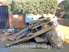 Montalto a cinque giorni dall\'alluvione