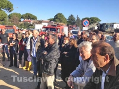 La conferenza stampa del sindaco e delle forze dell\'ordine per fare il punto