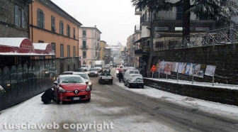Maltempo - La neve a Montefiascone