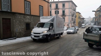 Maltempo - La neve a Montefiascone