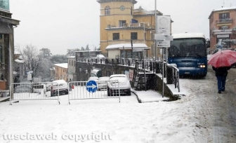 Maltempo - La neve a Montefiascone