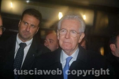 Il primo ministro Monti al cinema Genio
