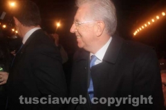 Il primo ministro Monti al cinema Genio