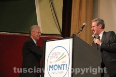 Il primo ministro Monti al cinema Genio