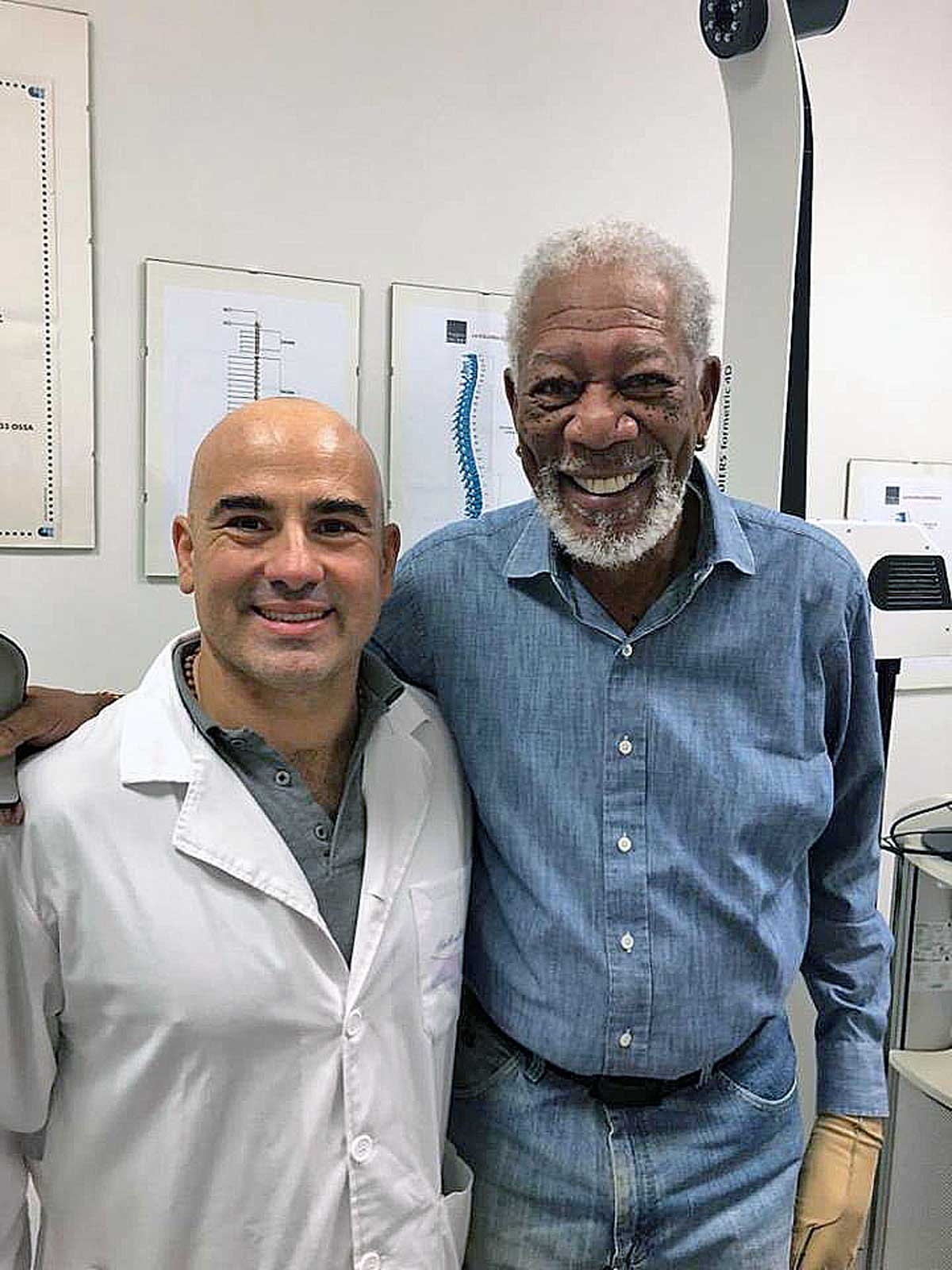 Morgan Freeman a Vetralla