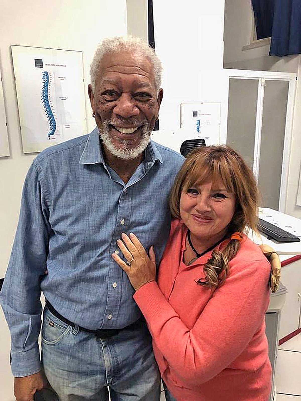 Morgan Freeman a Vetralla