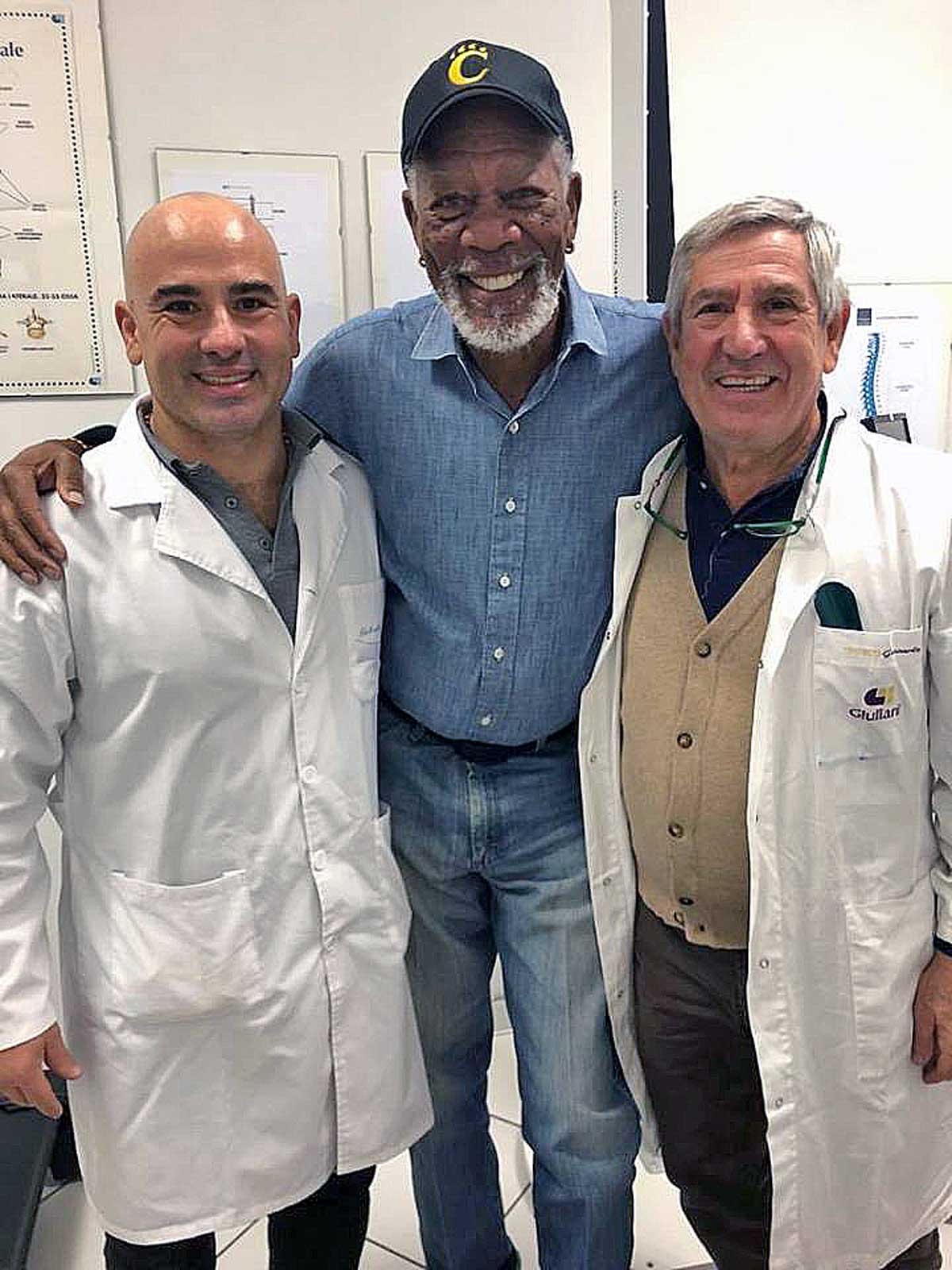 Morgan Freeman a Vetralla