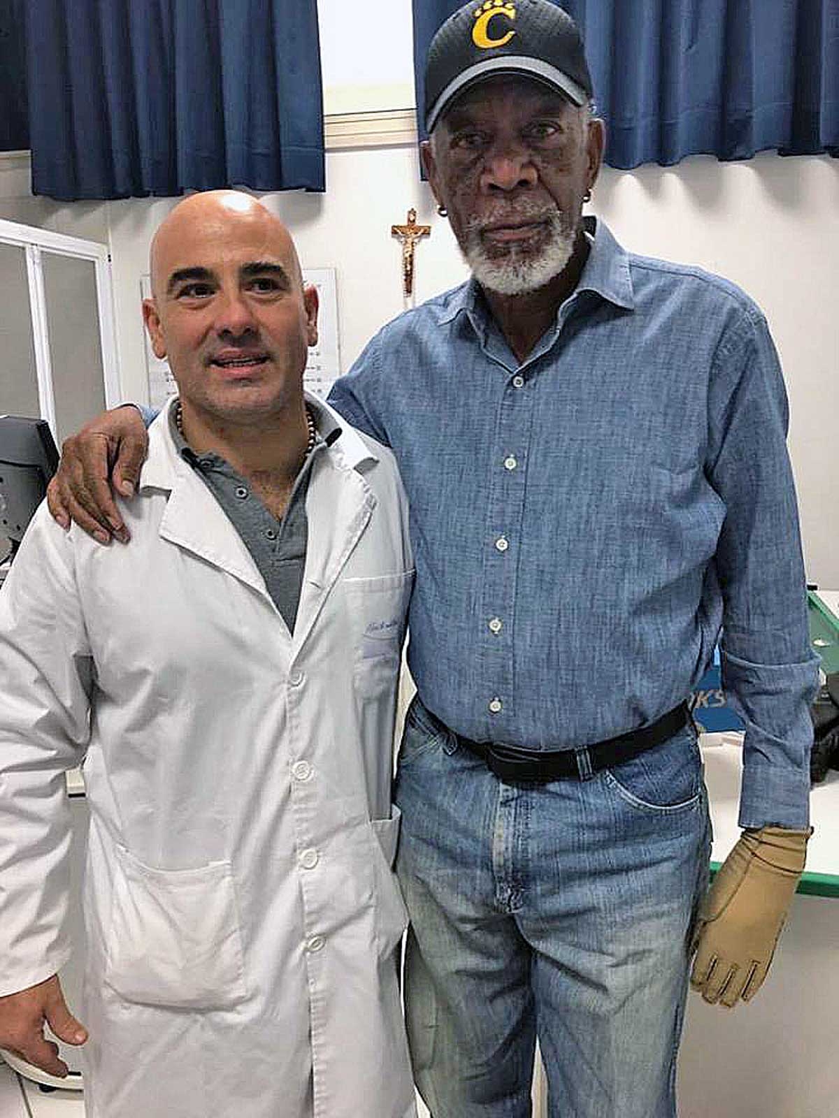 Morgan Freeman a Vetralla