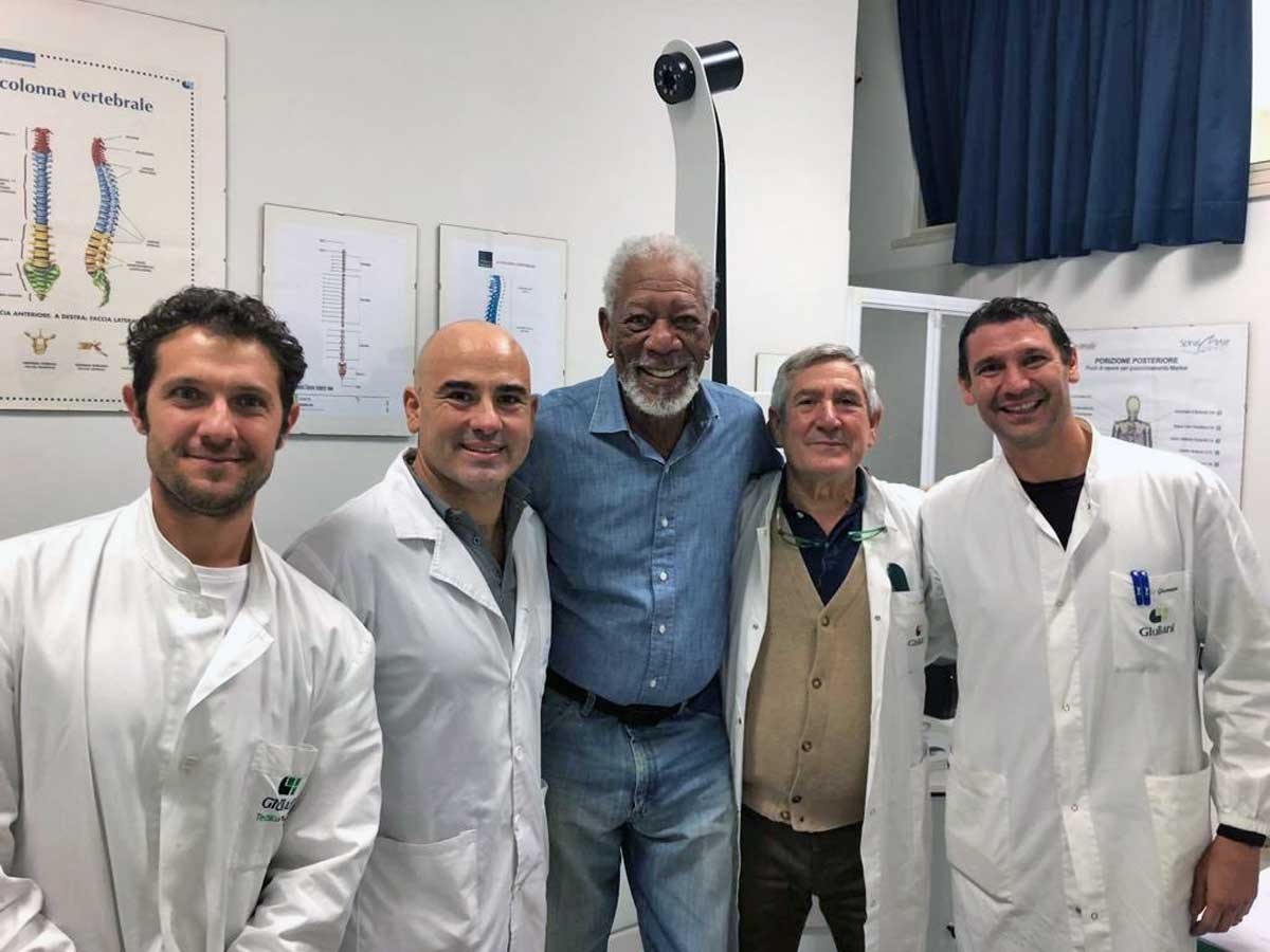 Morgan Freeman a Vetralla